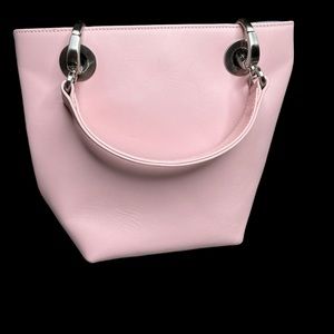 HOBO Pink Leather Tote Bag